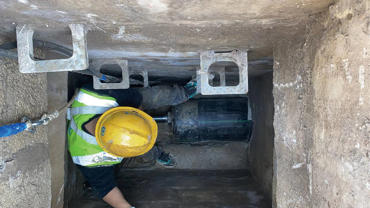 金州HDPE短管内衬法